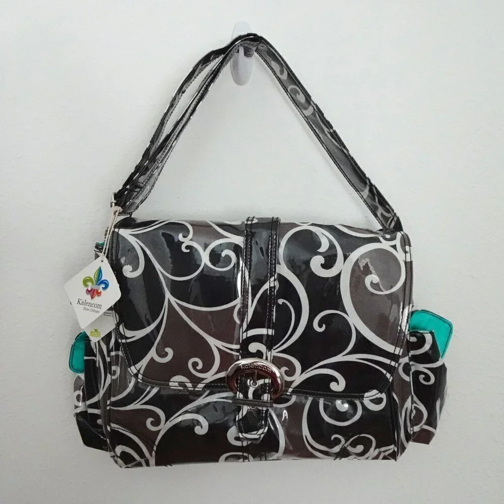 Kalencom Baby Diaper Bag + Bottle Bag Zip Pouch Changing Pad Accessories